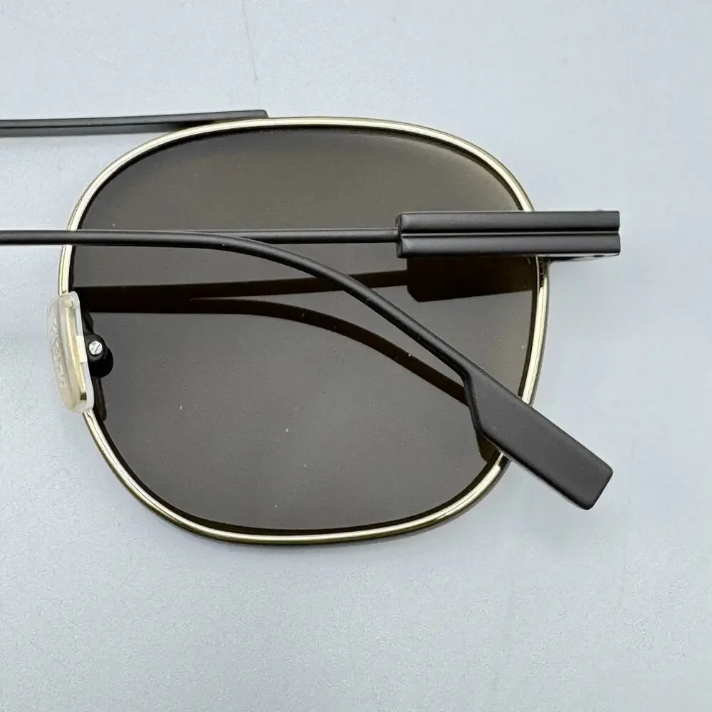 Ermenegildo Zegna Sunglasses EZ0290 49E Matte Dark Brown Frame Brown Lens 53mm